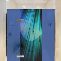 Drzwi do kabiny prysznicowej - indywidualny projekt